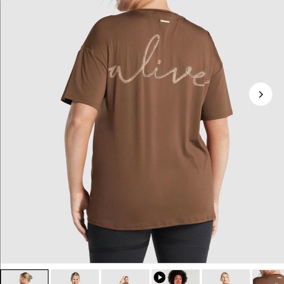 Gymshark Whitney Oversized T Shirt - Picture 1 of 2